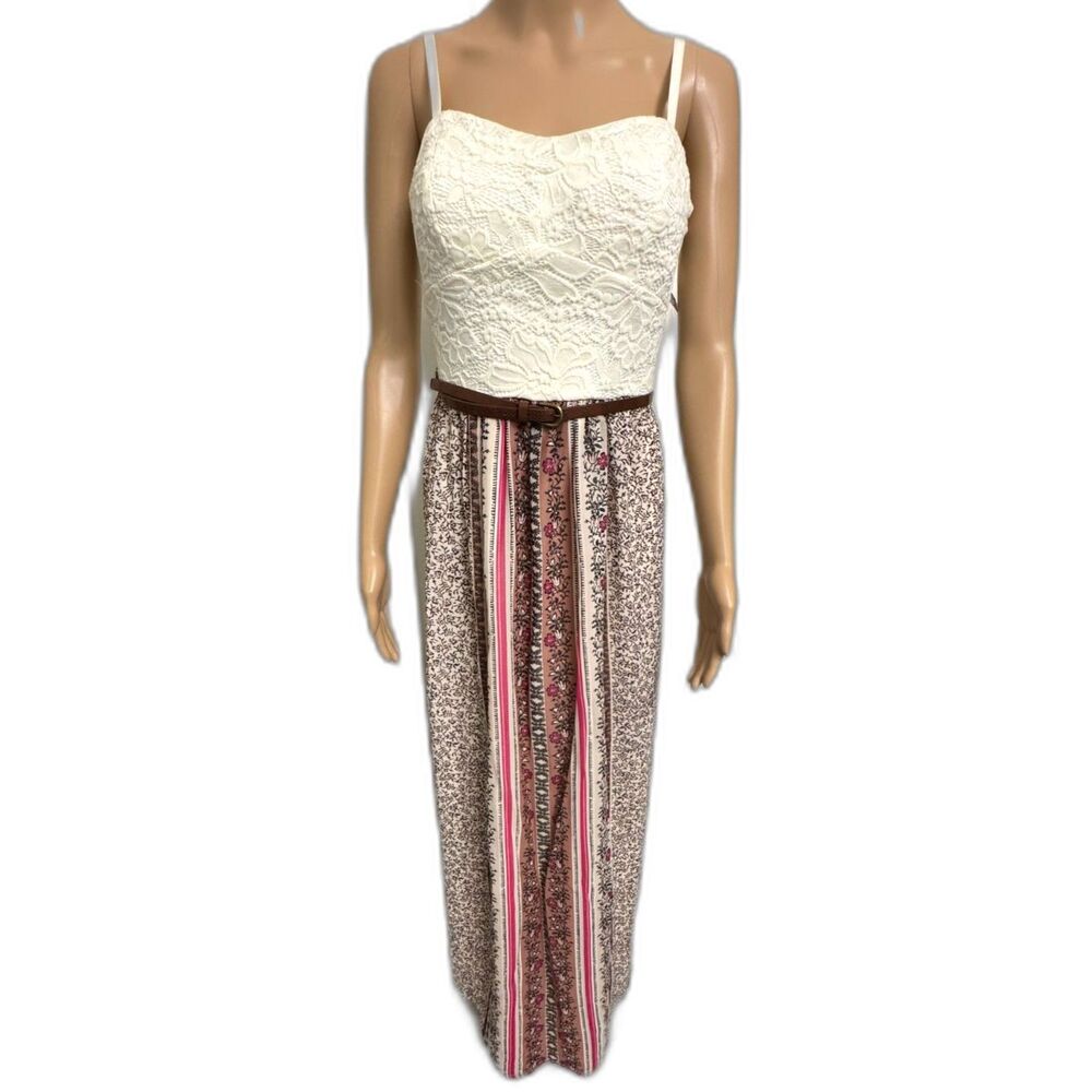 2/$20 Lily Rose Boho Maxi Dress NWOT